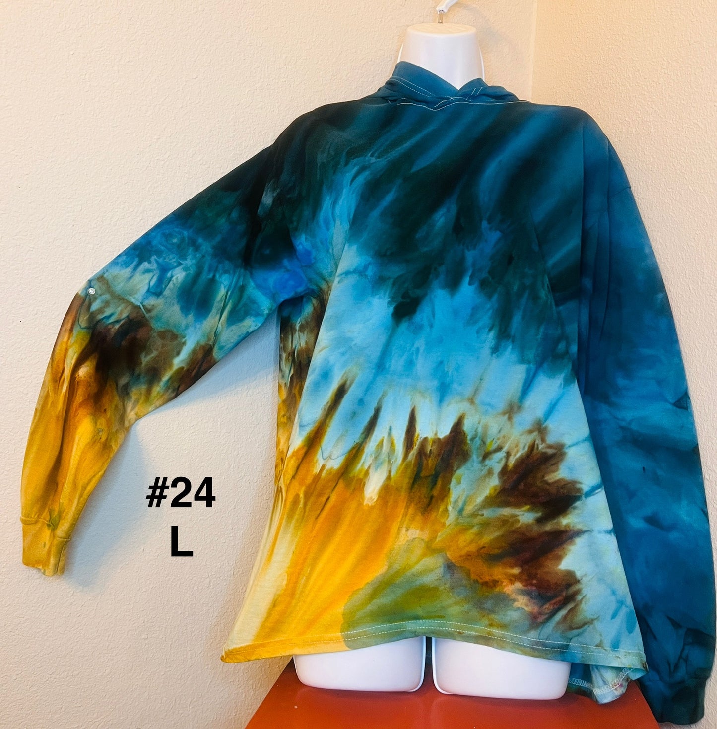 Long Sleeve T-Shirt Weight Hoodie