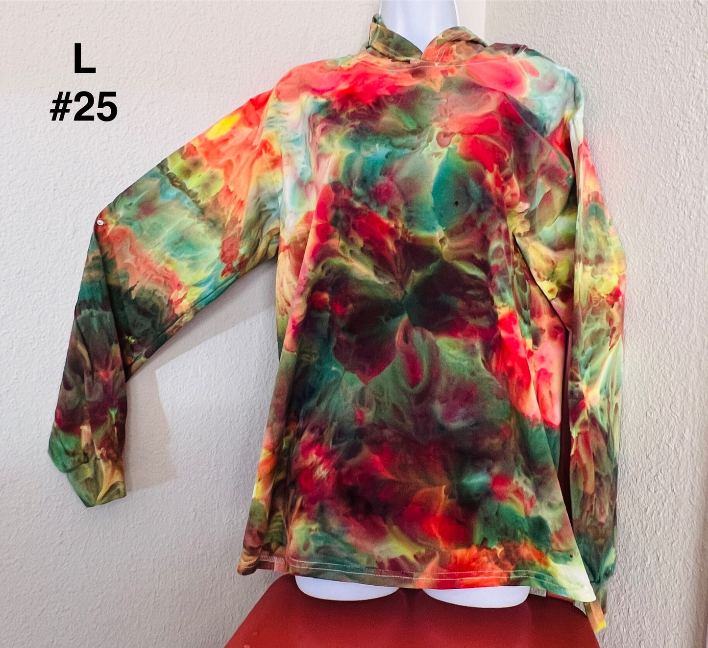Long Sleeve T-Shirt Weight Hoodie