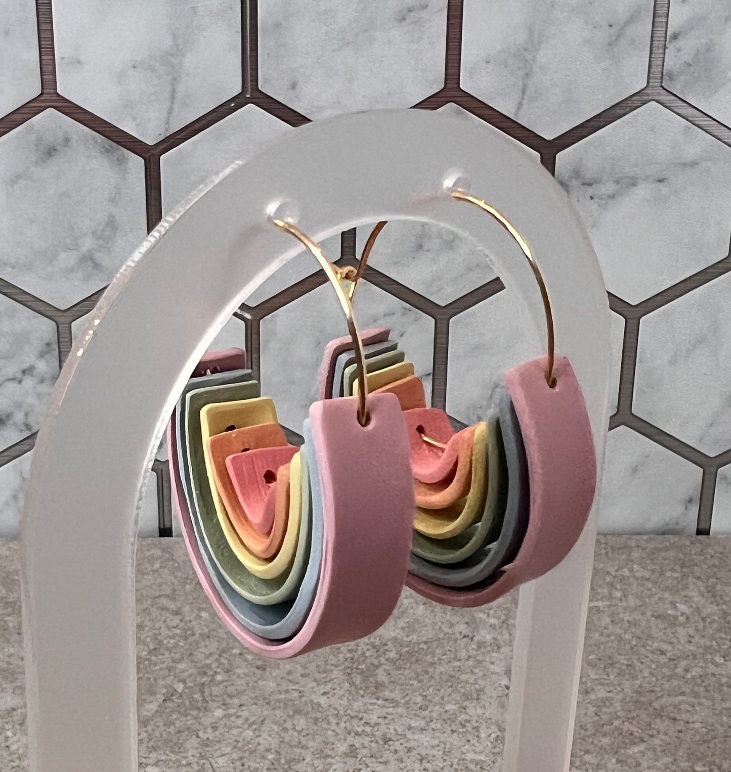 Ribbon Style #1 Rainbow