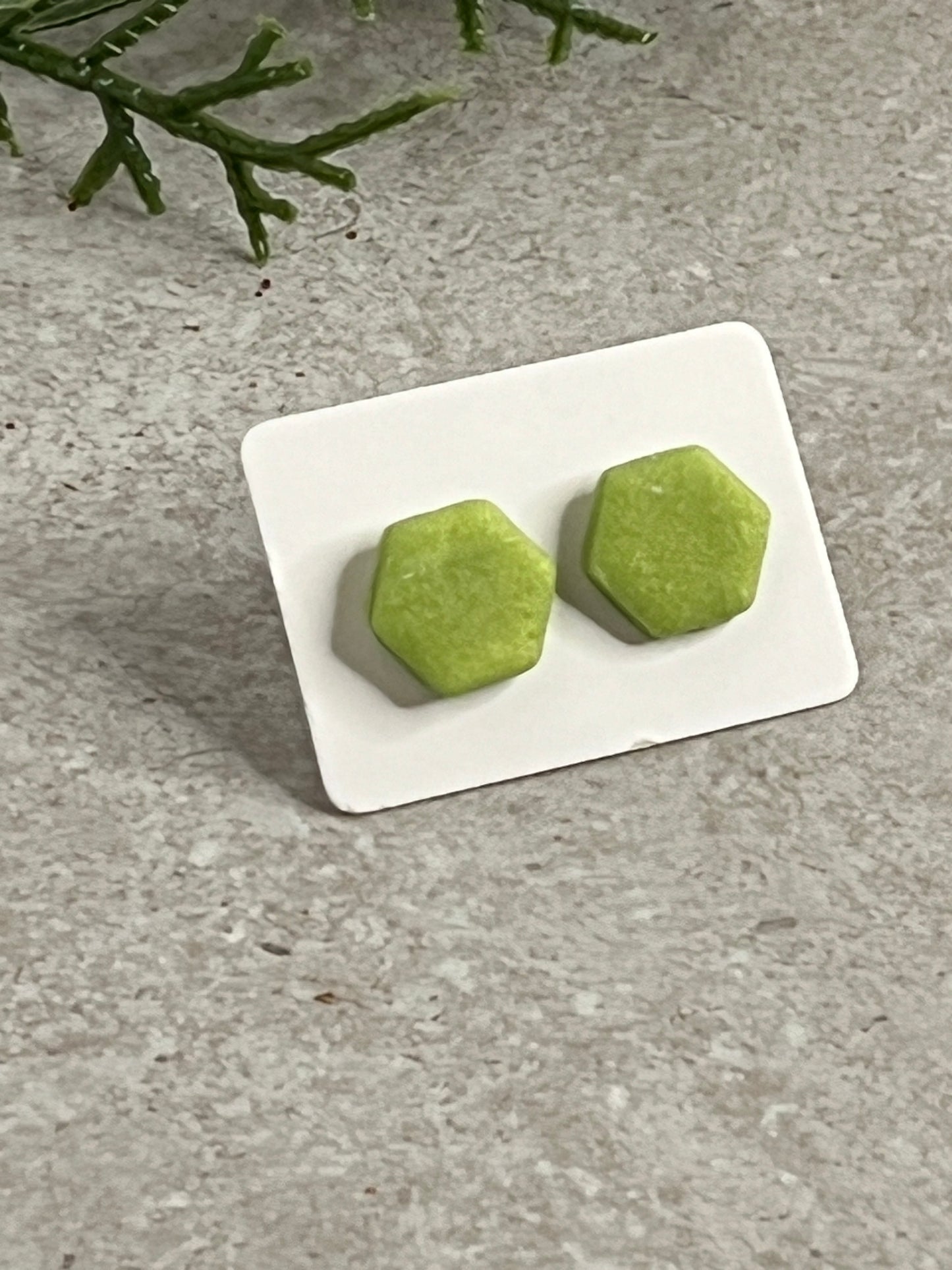 Small Solid Stud Earrings