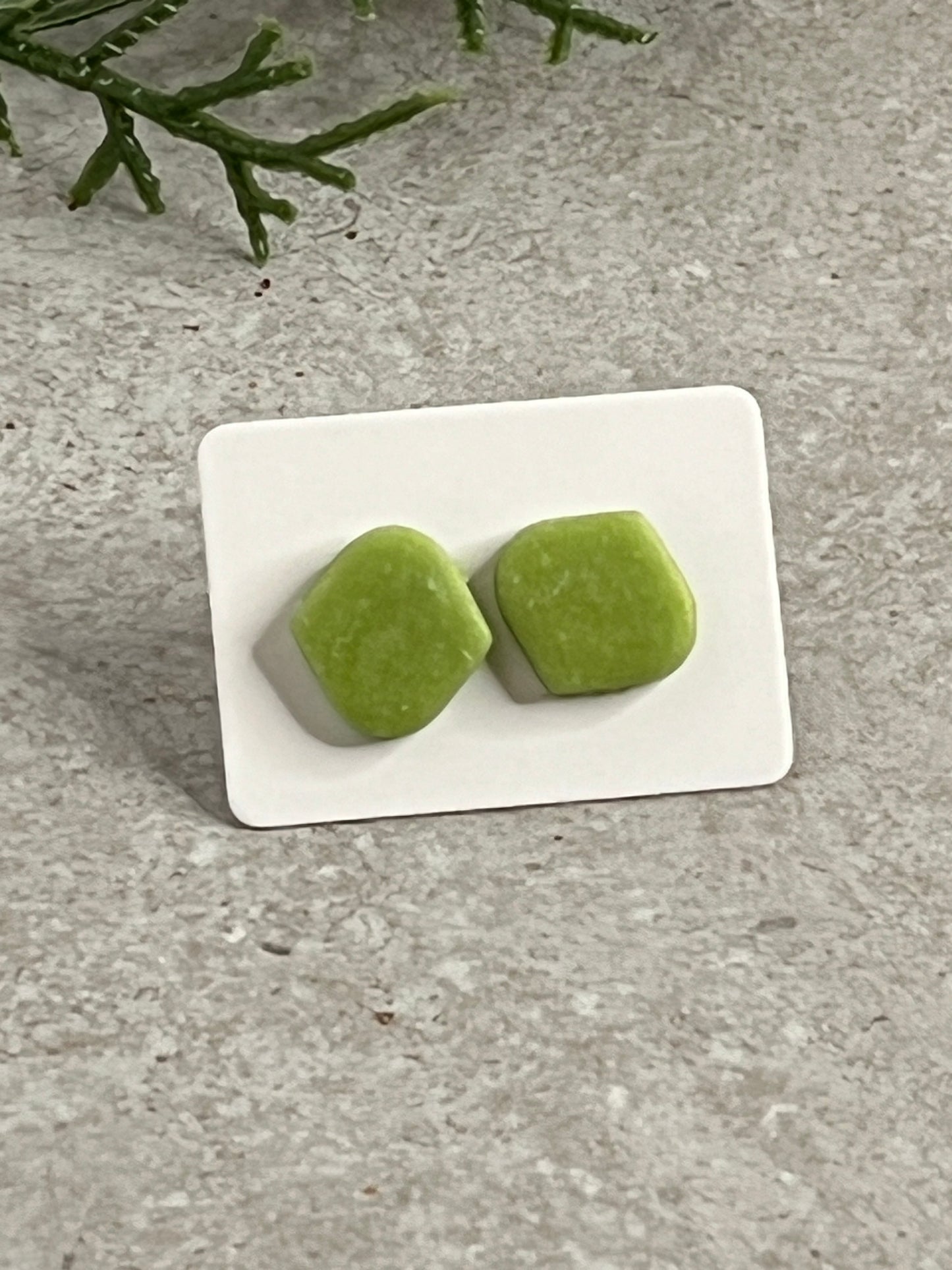 Small Solid Stud Earrings