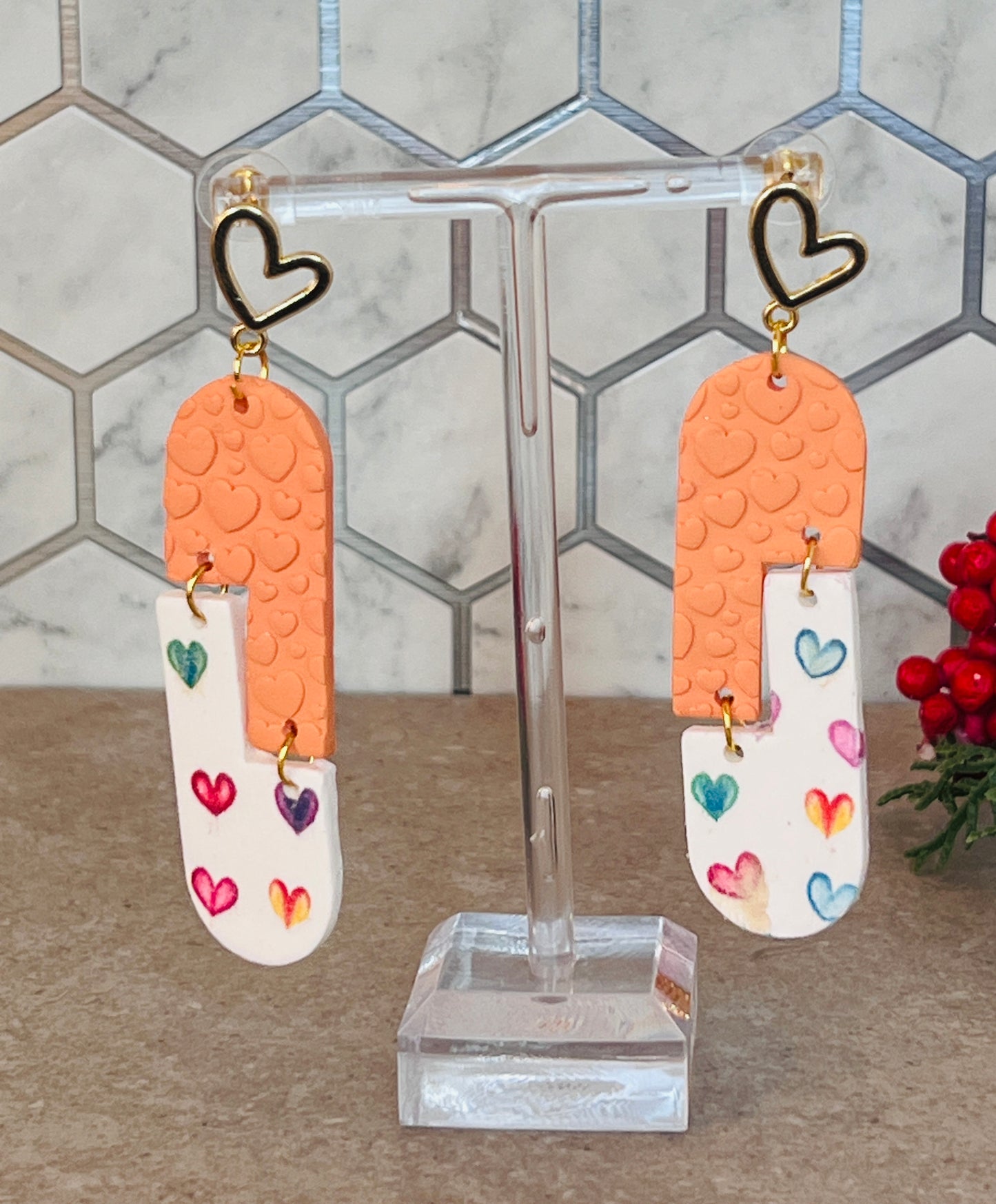 Mirror Earrings Valentine's