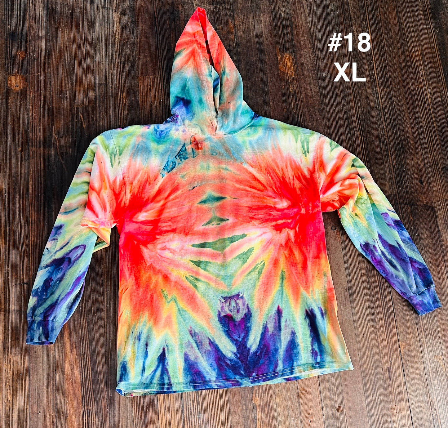 Long Sleeve T-Shirt Weight Hoodie