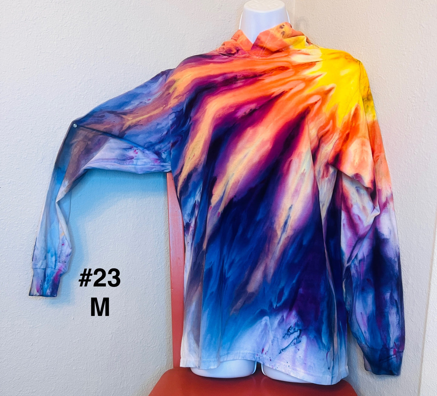 Long Sleeve T-Shirt Weight Hoodie
