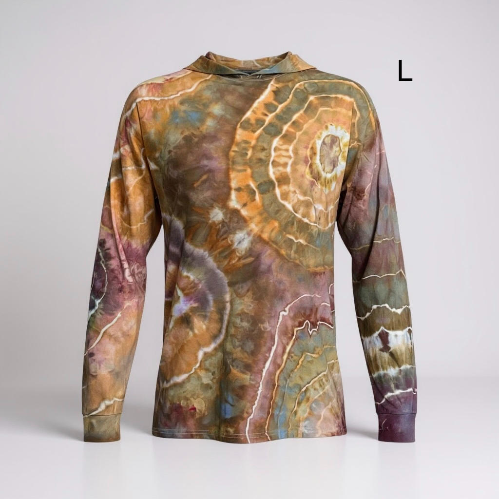 Long Sleeve T-Shirt Weight Hoodie